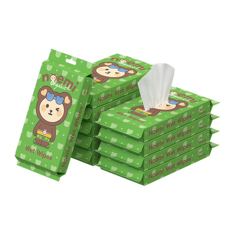 20 Wet wipes