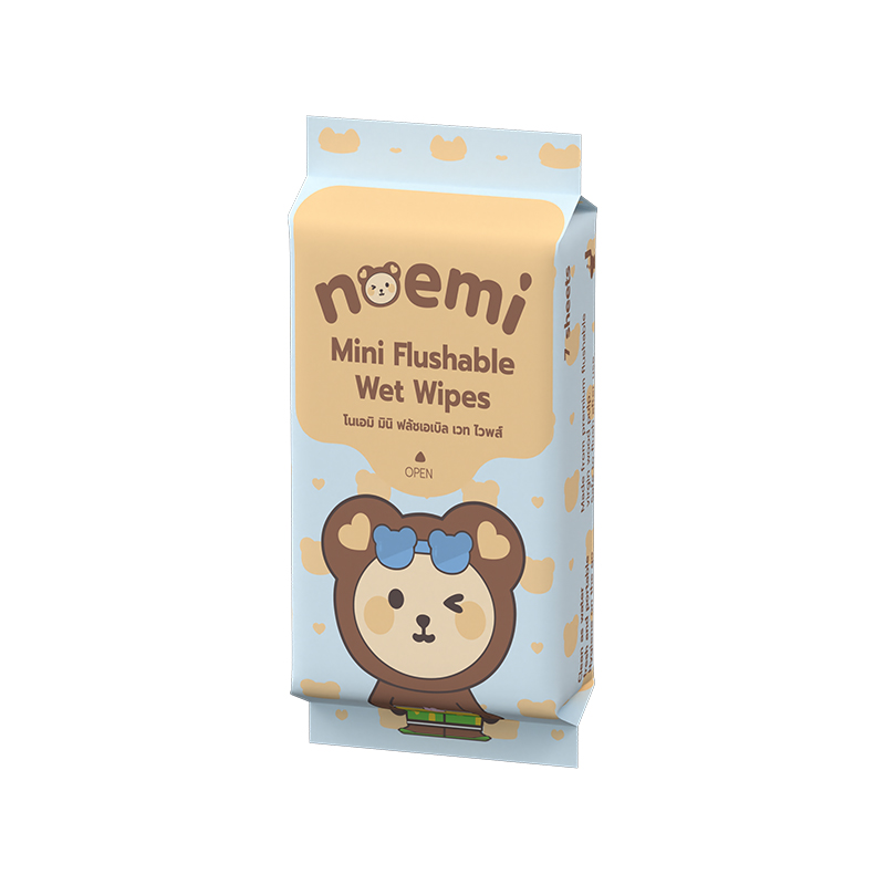 Individual Biodegradable Mini Flushable Wet Wipes Individual Biodegradable Mini Flushable Wet Wipes