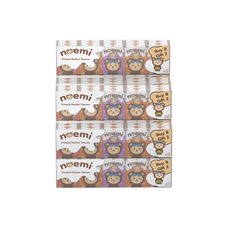 Printed handkerchief paper