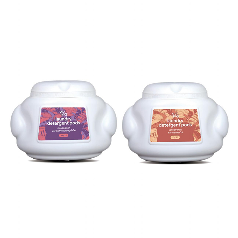 Fragrance Laundry Detergent Pods – 10g×25 (Coco / Sweet Floral)
