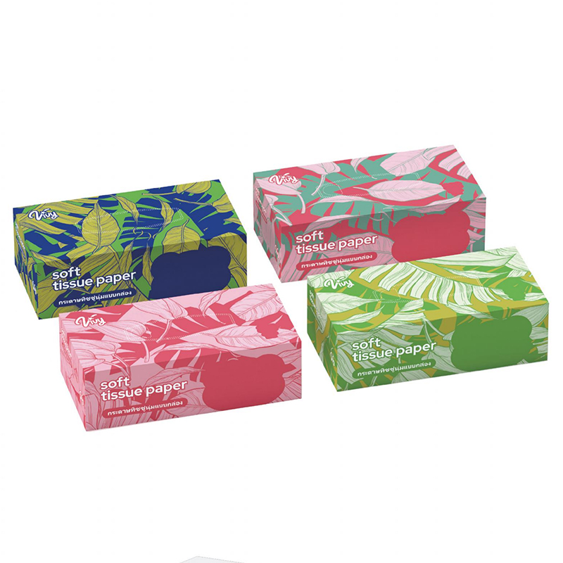 Lotion-Infused 3-Ply Box Soft Tissue – 120 Sheets (200×180mm)