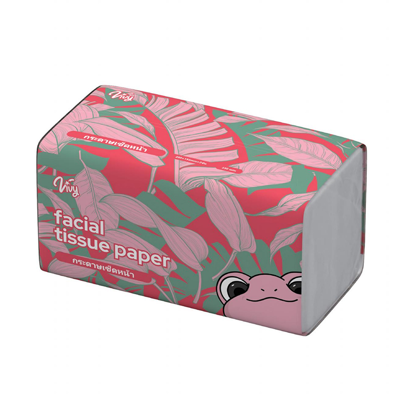 2-Ply Virgin Pulp Facial Tissue – 230 Sheets Large Pack (193×200mm)