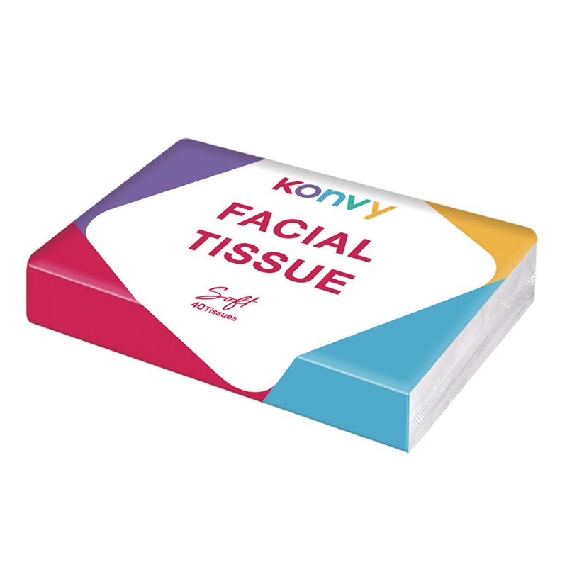 3-Ply Compact Facial Tissue – 40 Sheets (180×140mm)