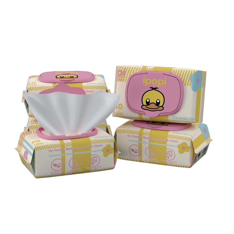 Honey Fragrance Wet Wipes – 40 Sheets (150×200mm)