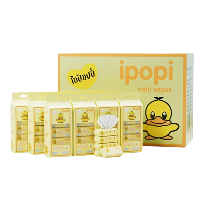 Portable sensitive organic mini baby wipe
